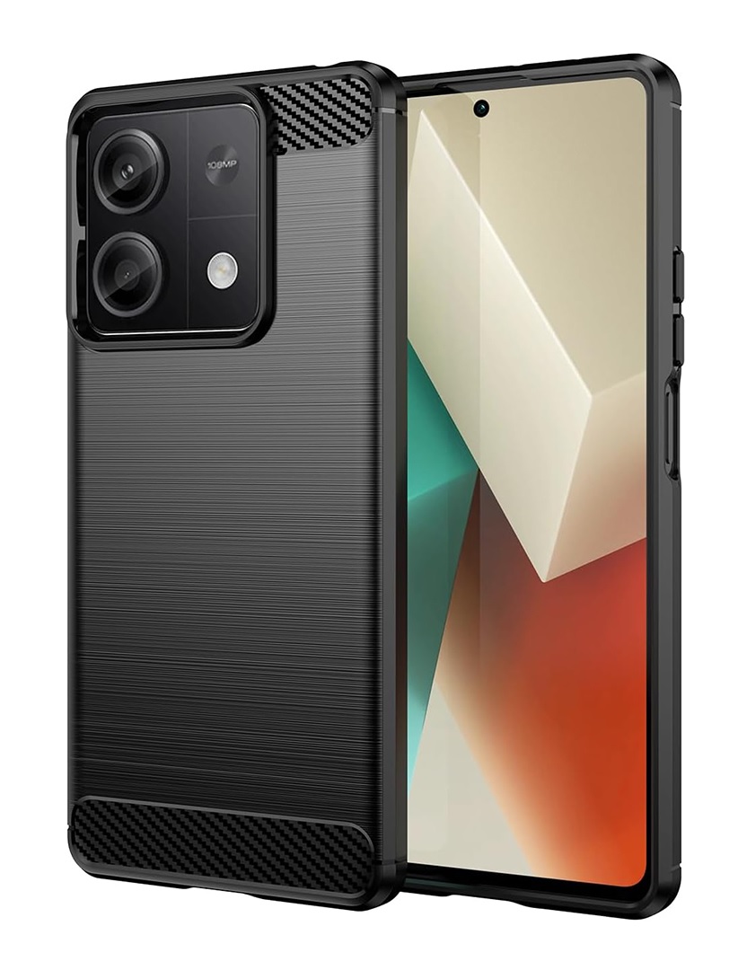 Levně Kryt TopQ Xiaomi Redmi Note 13 černý 115554 (pouzdro neboli obal na mobil Xiaomi Redmi Note 13)