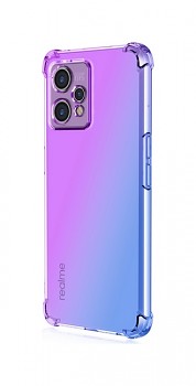 Zadní kryt na Realme 9 Pro+ Shock duhový fialovo-modrý