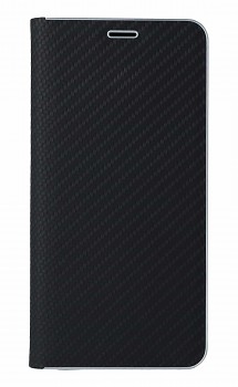 Knížkové pouzdro Luna Carbon Book na Xiaomi Redmi Note 14 5G černé
