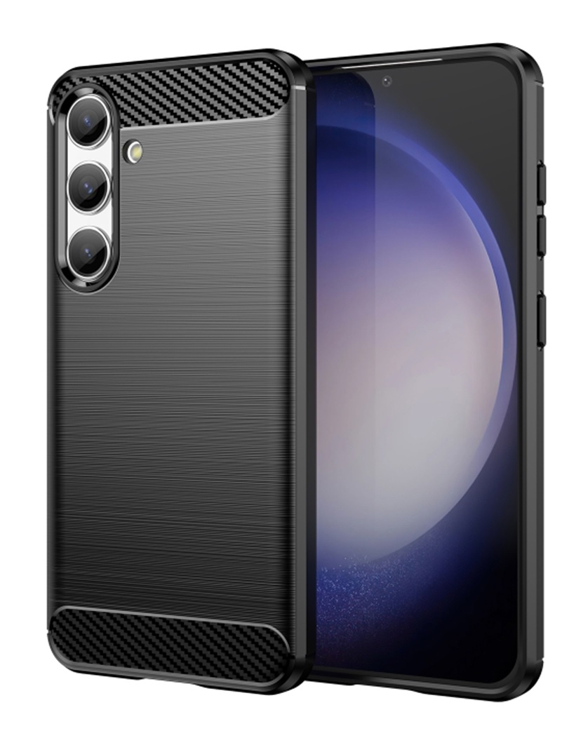 Levně Kryt TopQ Samsung S24 černý 115569 (pouzdro neboli obal na mobil Samsung S24)