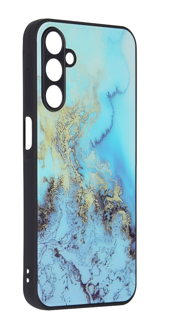 Zadní pevný kryt Glaze na Samsung A15 Blue Ocean