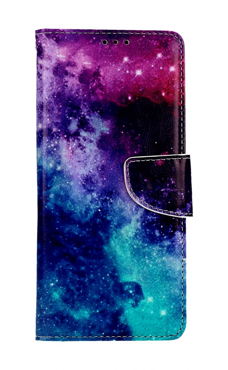 Levně Pouzdro TopQ Xiaomi Redmi 12C knížkové Vesmír 95584 (kryt neboli obal na mobil Xiaomi Redmi 12C)