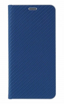 Knížkové pouzdro Luna Carbon Book na Xiaomi Redmi Note 14 Pro 5G modré