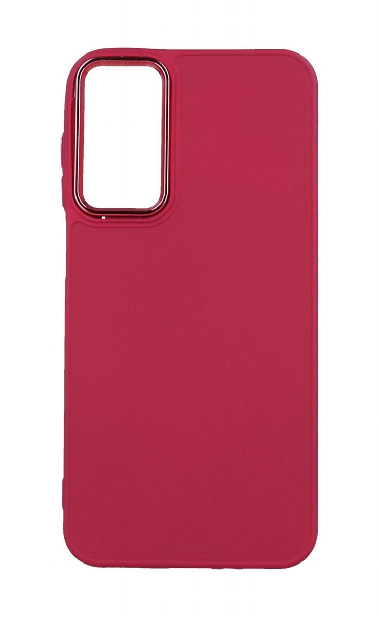 Zadní kryt Frame na Samsung A55 malinový