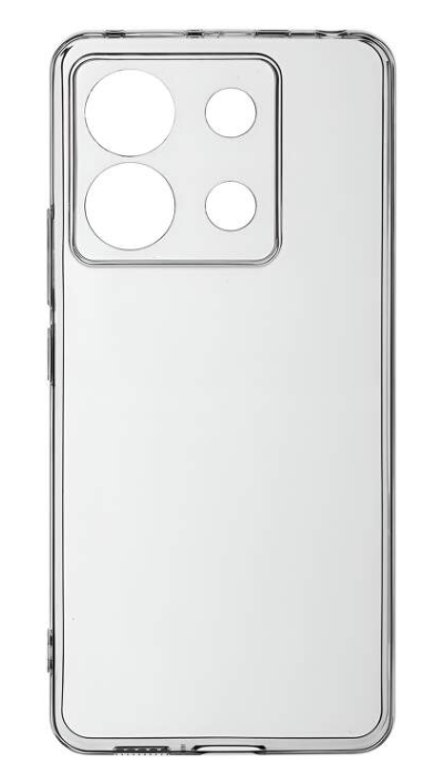 Zadní kryt Techsuit Clear na Xiaomi Redmi Note 13 průhledný