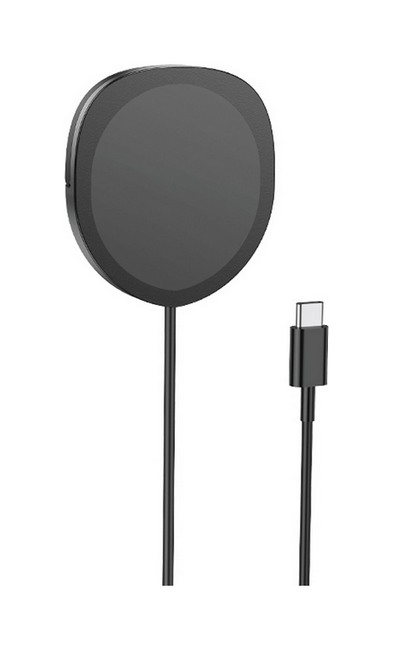 Levně Bezdrátová rychlonabíječka Borofone BQ12 Core 15W černá 75591