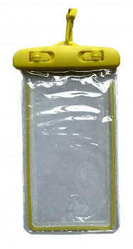 Univerzální vodotěsné pouzdro na mobil Typ 1 žluté