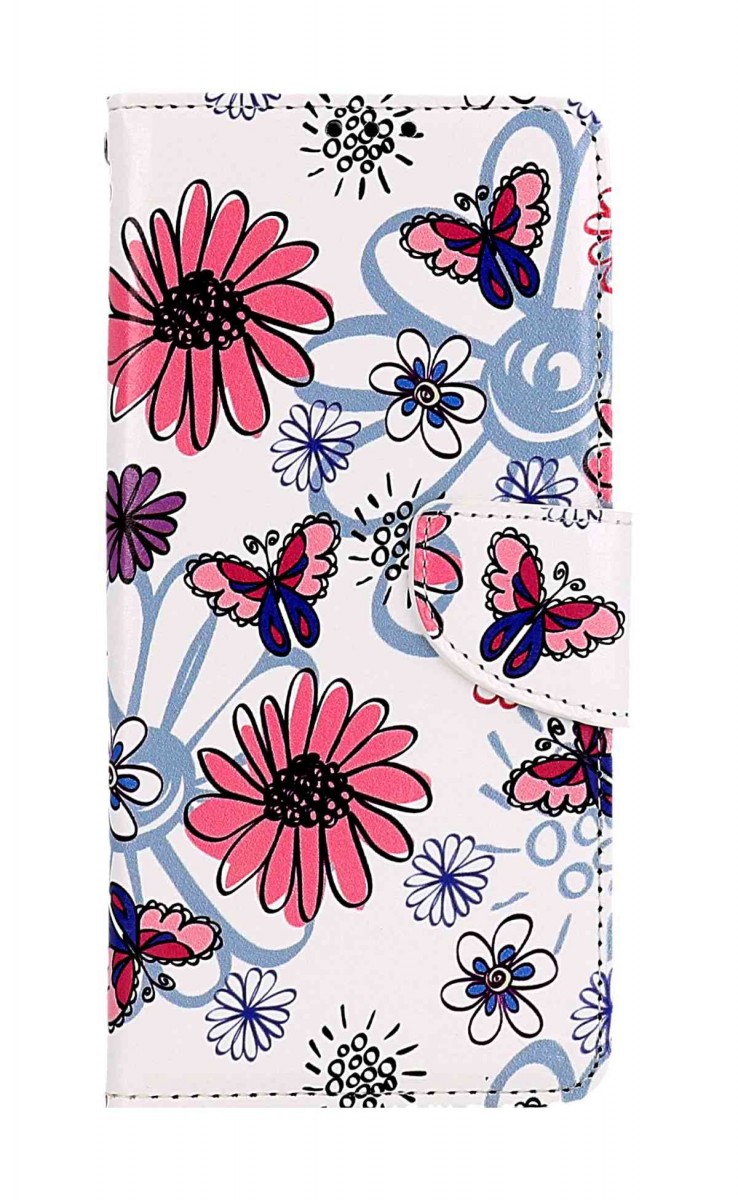Knížkové pouzdro na Xiaomi Redmi A2 Flowers