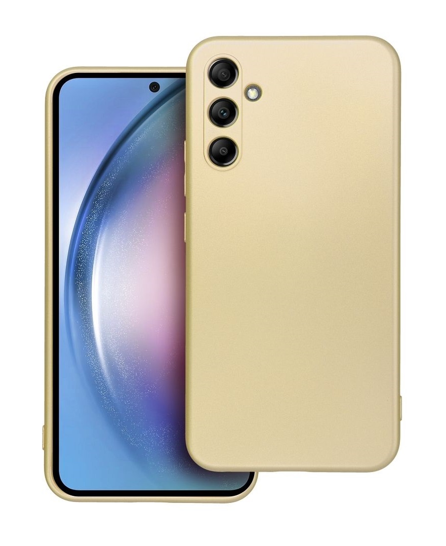 Zadní kryt Metallic na Samsung A55 zlatý 