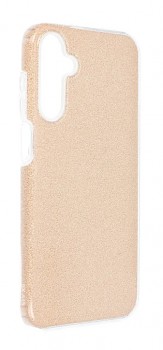 Zadní pevný kryt na Samsung A55 glitter zlatý