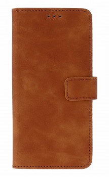 Knížkové pouzdro Tender na Xiaomi Redmi Note 14 Pro+ 5G hnědé