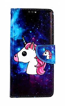 Knížkové pouzdro na Xiaomi Redmi Note 12 Space Unicorn