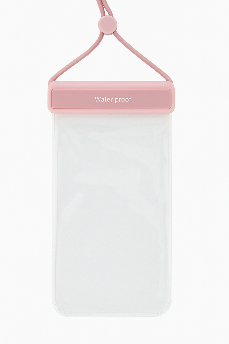 Univerzální vodotěsné pouzdro na mobil Pastel růžové