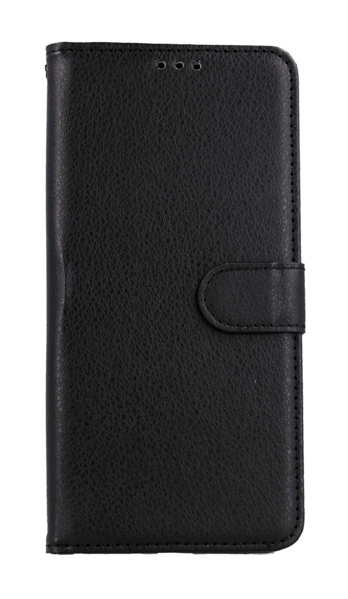 Pouzdro TopQ Xiaomi Redmi 13C 5G knížkové černé s přezkou 125680