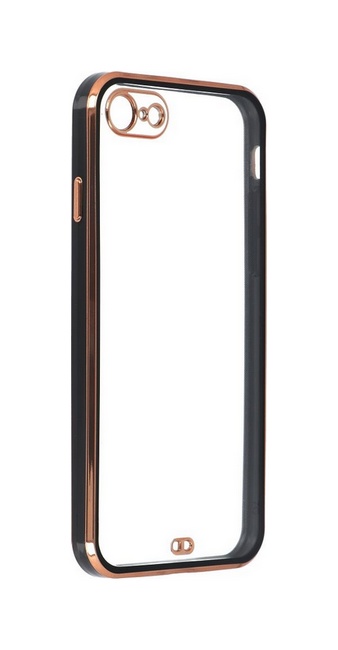 Zadní silikonový kryt na iPhone SE 2022 Angel Eyes černý