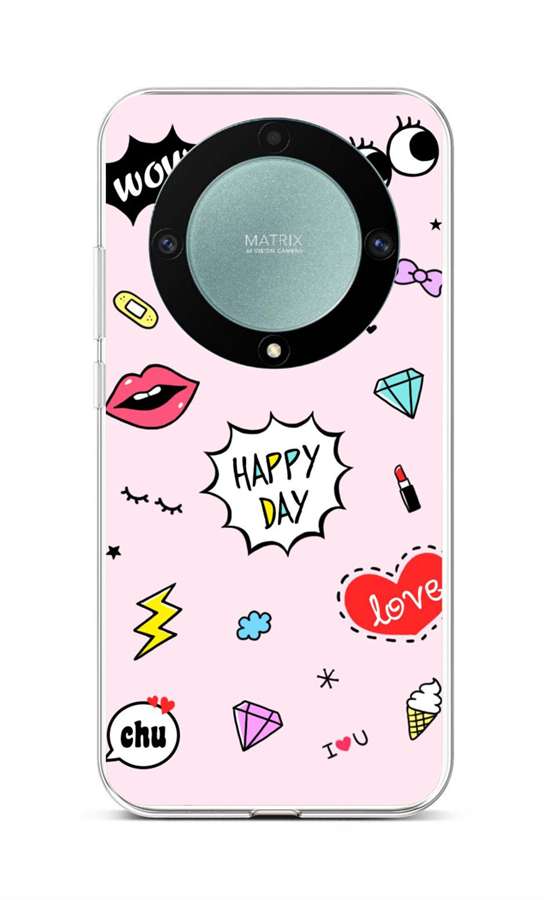 Zadní kryt na Honor Magic5 Lite 5G Happy Day