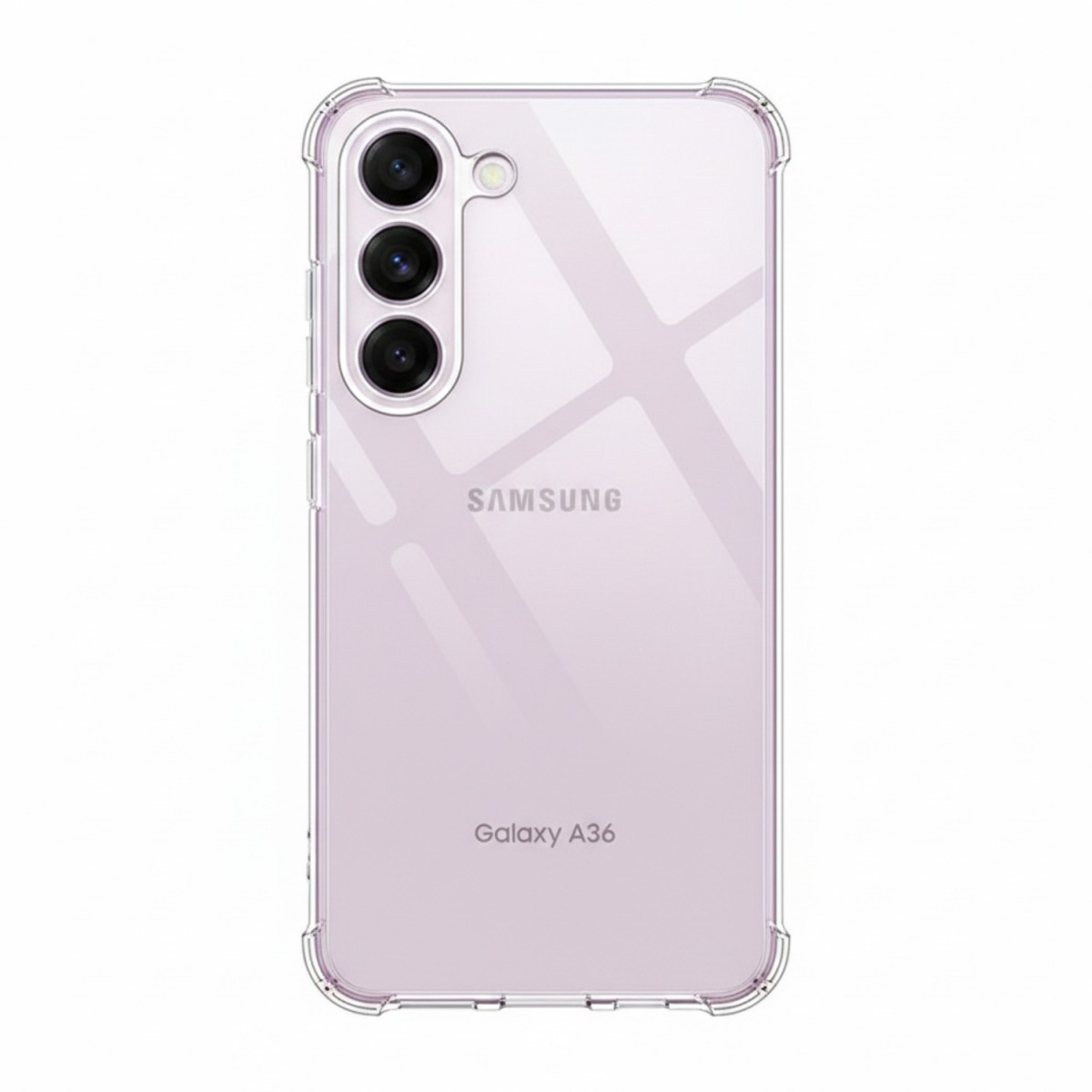 Levně Odolný kryt pro Samsung A36 5G průhledný
