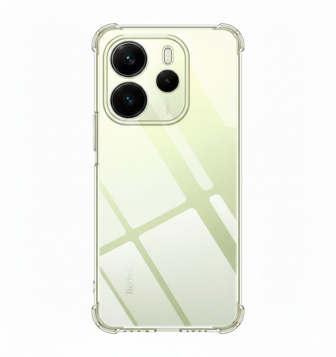 Levně Odolný kryt pro Xiaomi Redmi Note 14 5G průhledný