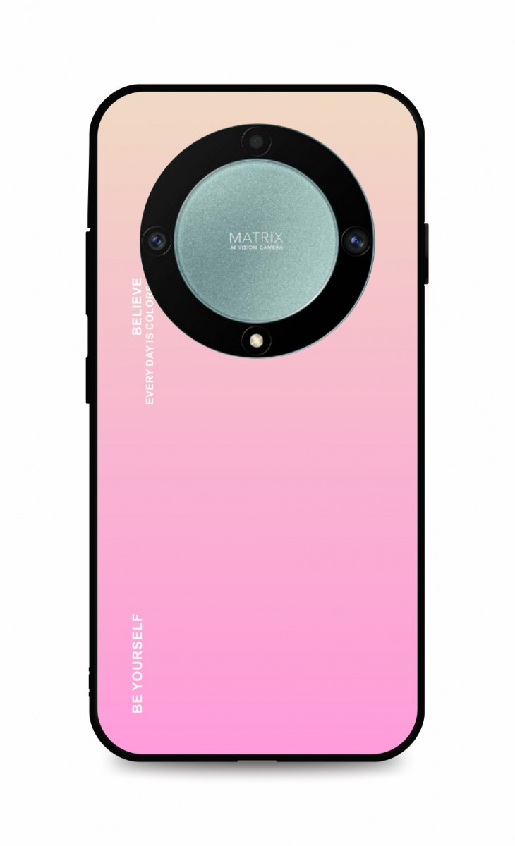 HAOYE Cover per HONOR Magic5 Lite 5G (Magic 5 Lite) Cover Portafoglio, Custodia Chiusura Magnetica Flip Case Stile con Supporto di Stand/Carte Slot, Protettiva Custodia, Rosa