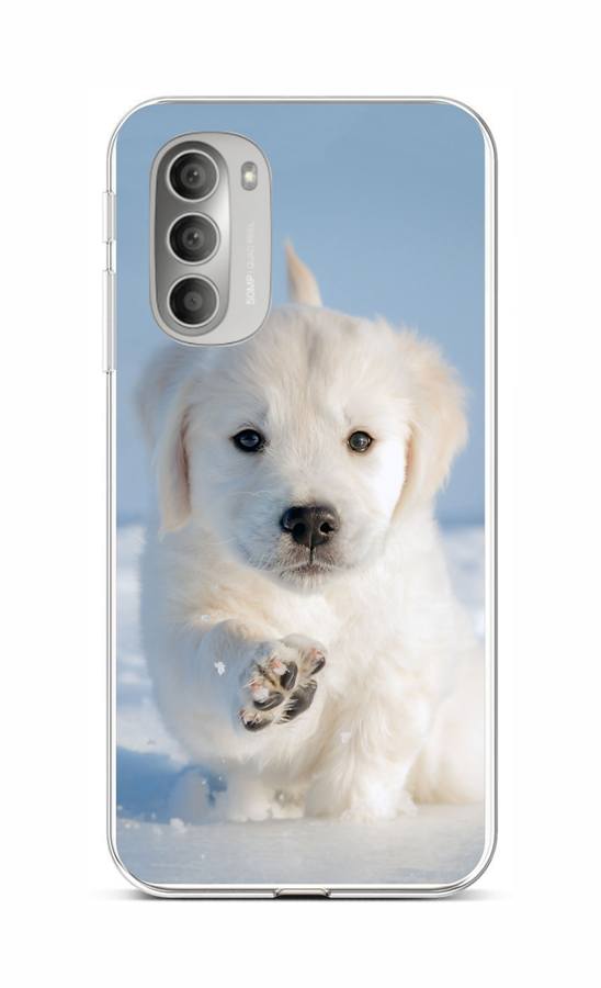 Zadní kryt na Motorola Moto G51 5G Štěňátko