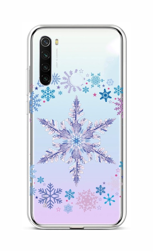 Zadní kryt na Xiaomi Redmi Note 8T Snowflake