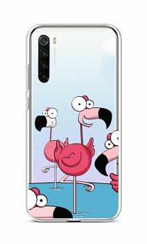 Zadní kryt na Xiaomi Redmi Note 8T Cartoon Flamingos