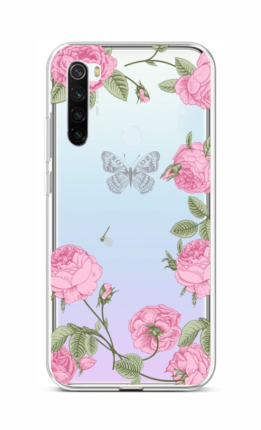Zadní kryt na Xiaomi Redmi Note 8T Pivoňky