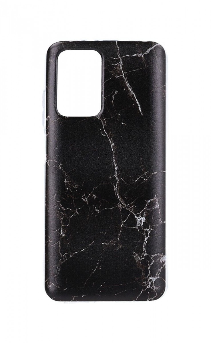 Zadní kryt STYLE na Xiaomi Redmi 10 Mramor černý
