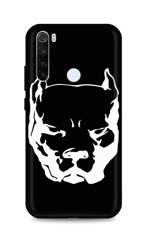 Zadní silikonový kryt DARK na Xiaomi Redmi Note 8T Pitbull