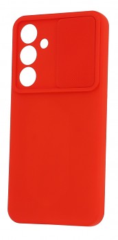Zadní kryt Camshield Soft pro Samsung S24 FE červený