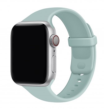 Silikonový řemínek Gummy pro Apple Watch 38-40-41 mm bledě modrý