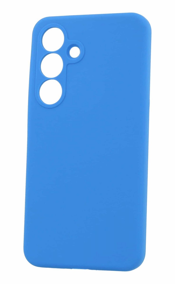 Levně Zadní kryt Silicone Lite pro Samsung S25 modrý