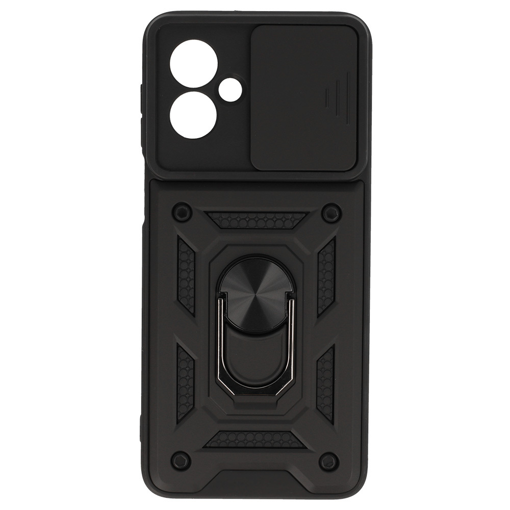 Levně Ultra odolný zadní kryt Armor Lens pro Motorola Moto G55 5G černý