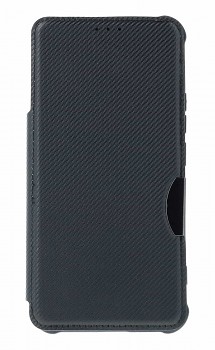 Knížkové pouzdro Razor Carbon pro Xiaomi Redmi Note 13 4G černé