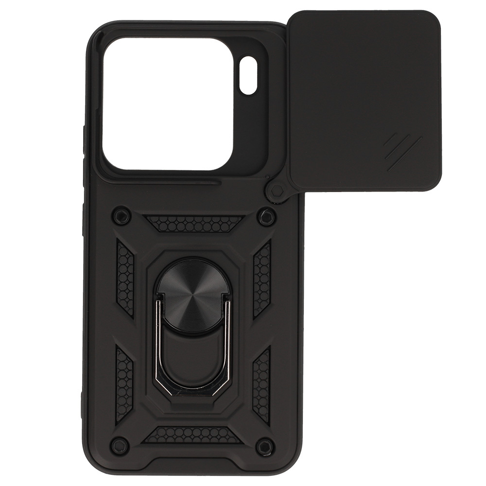 Levně Ultra odolný zadní kryt Armor Lens pro Xiaomi 15 Pro 5G černý