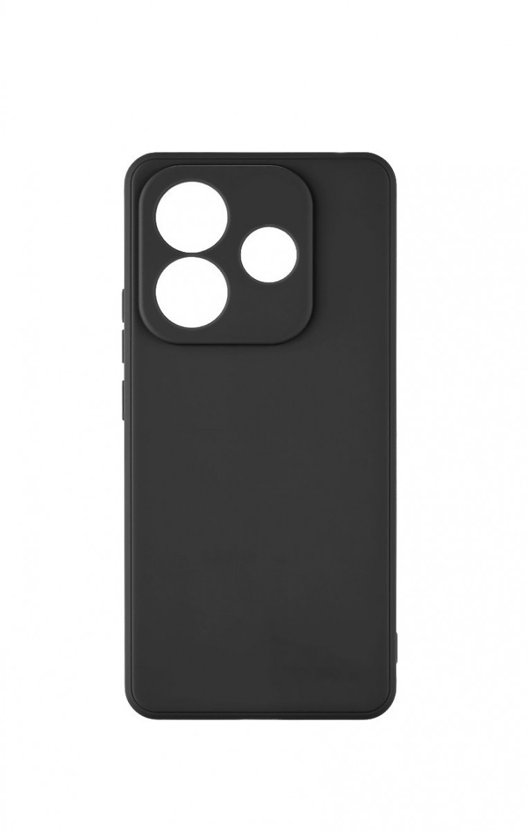 Levně Zadní kryt Silicone Lite pro Xiaomi Redmi Note 14 5G černý