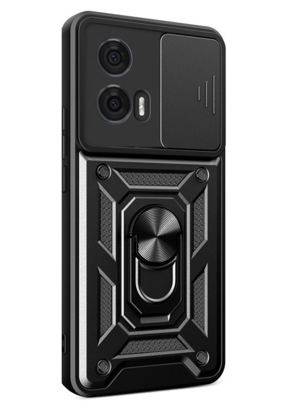 Ultra odolný zadní kryt Armor Lens pro Motorola Edge 50 Fusion černý