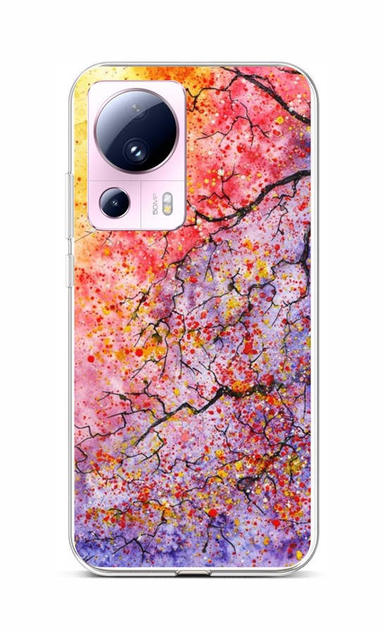 Levně Kryt TopQ Xiaomi 13 Lite Abstract Tree 95895 (pouzdro neboli obal na mobil Xiaomi 13 Lite)