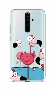 Zadní kryt na Xiaomi Redmi Note 8 Pro Cartoon Flamingos
