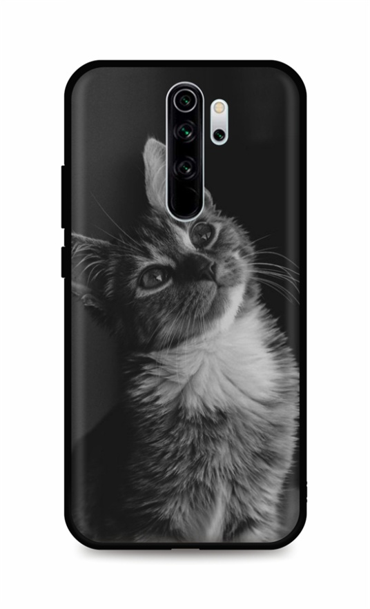 Zadní kryt DARK na Xiaomi Redmi Note 8 Pro Cute Cat