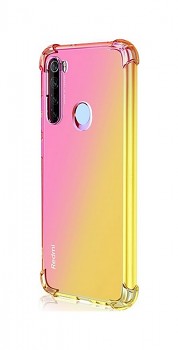 Zadní kryt na Xiaomi Redmi Note 8T Shock duhový růžovo-žlutý