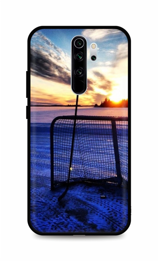 Levně Kryt TopQ DARK Xiaomi Redmi Note 8 Pro Hockey Sunset 85939 (pouzdro neboli obal na mobil Xiaomi Redmi Note 8 Pro)