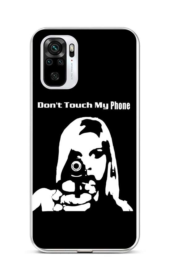 Levně Kryt TopQ Xiaomi Redmi Note 10S Don't Touch Gun 85947 (pouzdro neboli obal na mobil Xiaomi Redmi Note 10S)