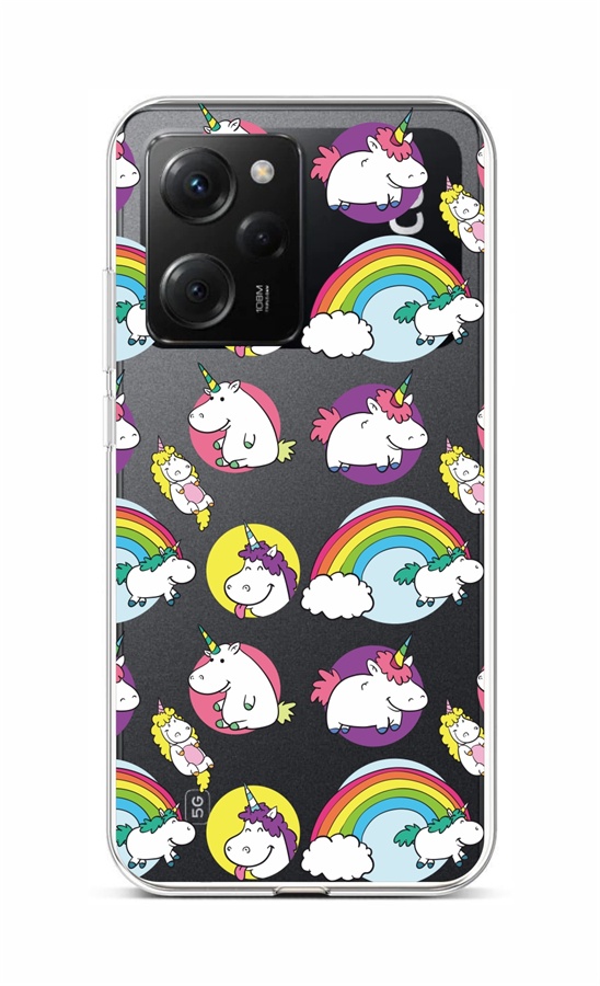 Levně Kryt TopQ Xiaomi Poco X5 Pro 5G Chunky Unicorns 95952 (pouzdro neboli obal na mobil Xiaomi Poco X5 Pro 5G)