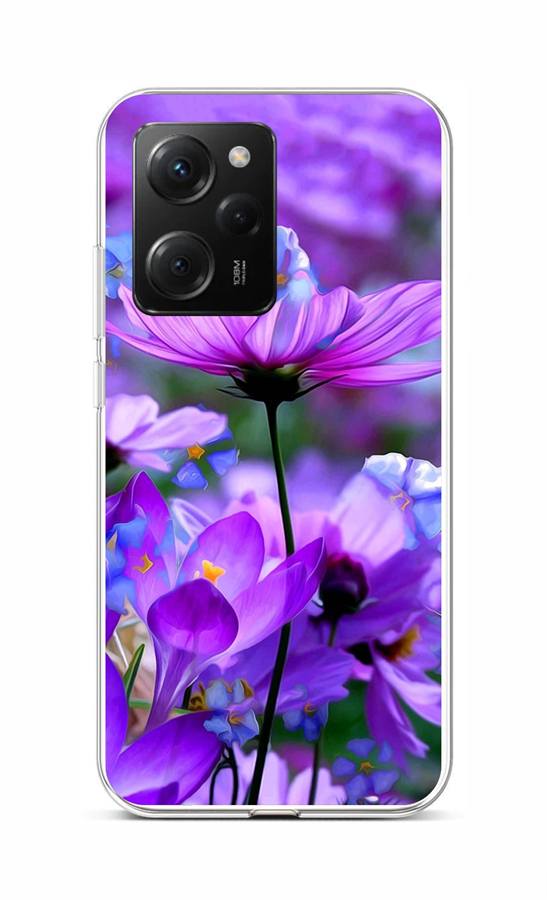 Levně Kryt TopQ Xiaomi Poco X5 Pro 5G Rozkvetlé květy 95953 (pouzdro neboli obal na mobil Xiaomi Poco X5 Pro 5G)