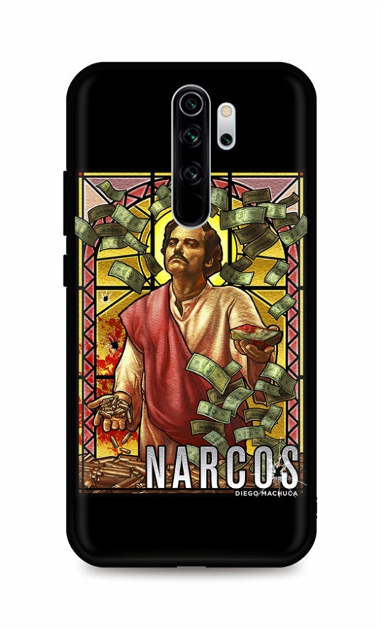 Levně Kryt TopQ DARK Xiaomi Redmi Note 8 Pro Narcos 85957 (pouzdro neboli obal na mobil Xiaomi Redmi Note 8 Pro)