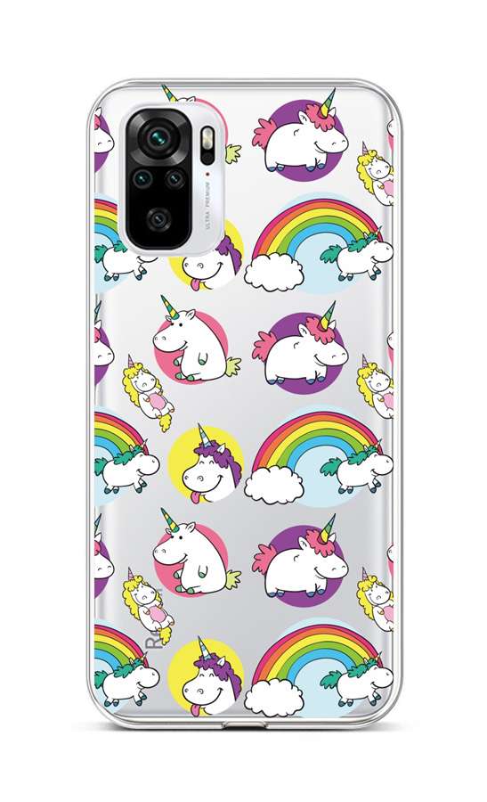 Levně Kryt TopQ Xiaomi Redmi Note 10S Chunky Unicorns 85963 (pouzdro neboli obal na mobil Xiaomi Redmi Note 10S)