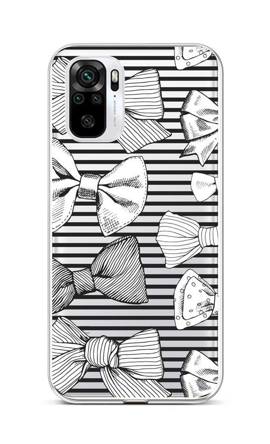 Levně Kryt TopQ Xiaomi Redmi Note 10S Mašličky 85971 (pouzdro neboli obal na mobil Xiaomi Redmi Note 10S)