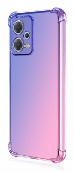 Zadní kryt na Xiaomi Poco X5 Pro 5G Shock duhový modro-růžový