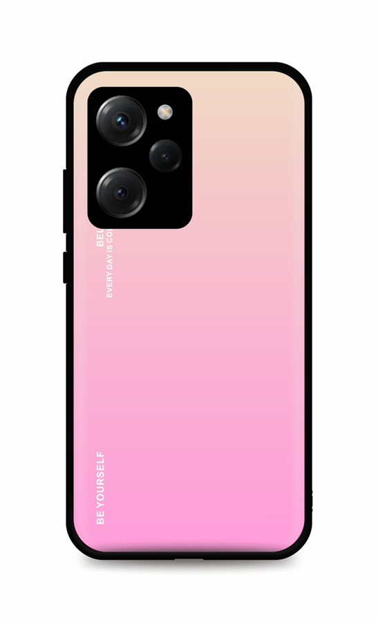 Levně Kryt TopQ LUXURY Xiaomi Poco X5 Pro 5G pevný duhový meruňkový 95978 (pouzdro neboli obal na mobil Xiaomi Poco X5 Pro 5G)